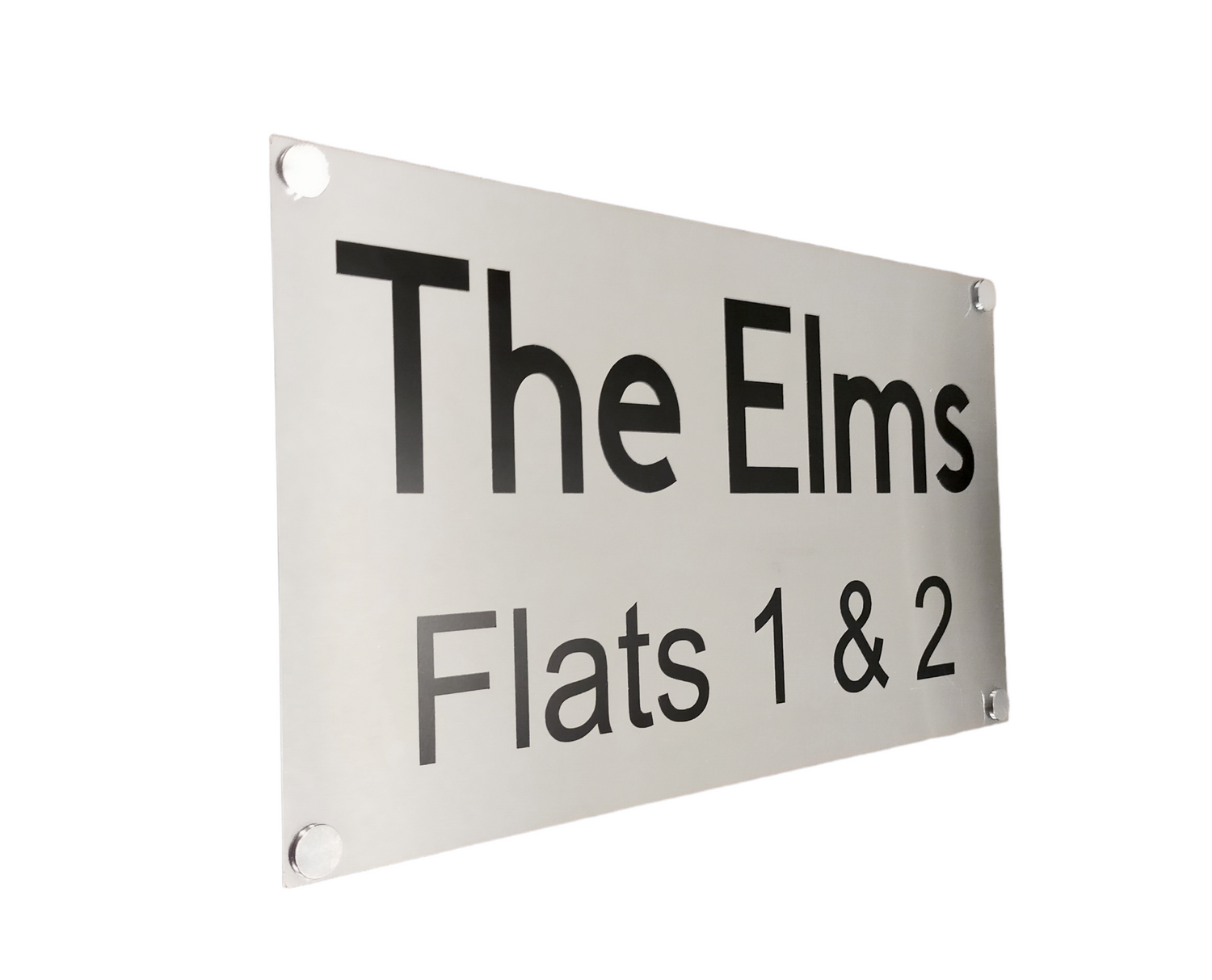 Personalised Stainless Steel Signs