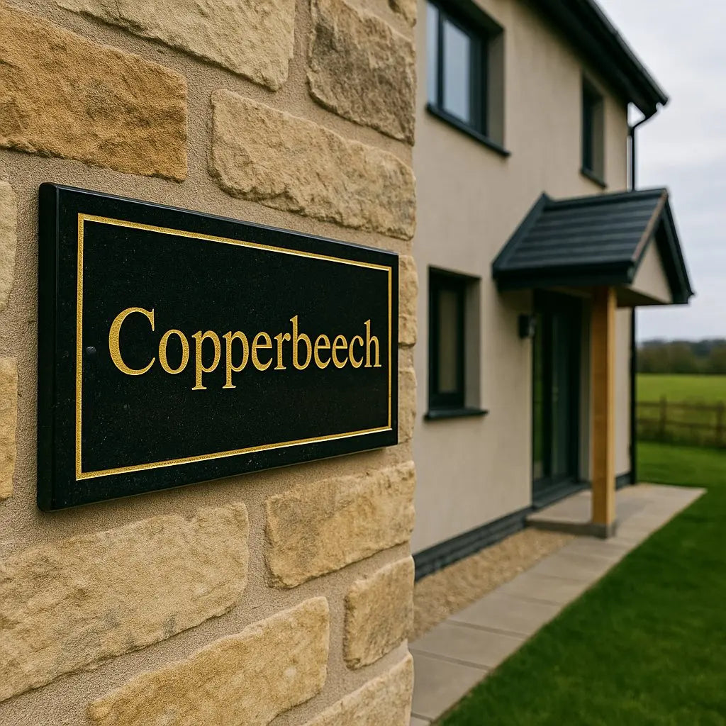 Personalised Granite Signs