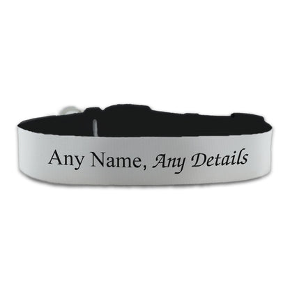 Personalised Large Dog Collar with White Background Image 2