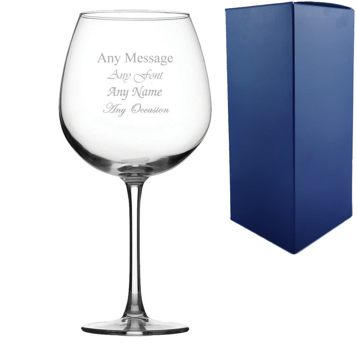 Engraved Enoteca Large Gin Glass 26.5oz Image 2