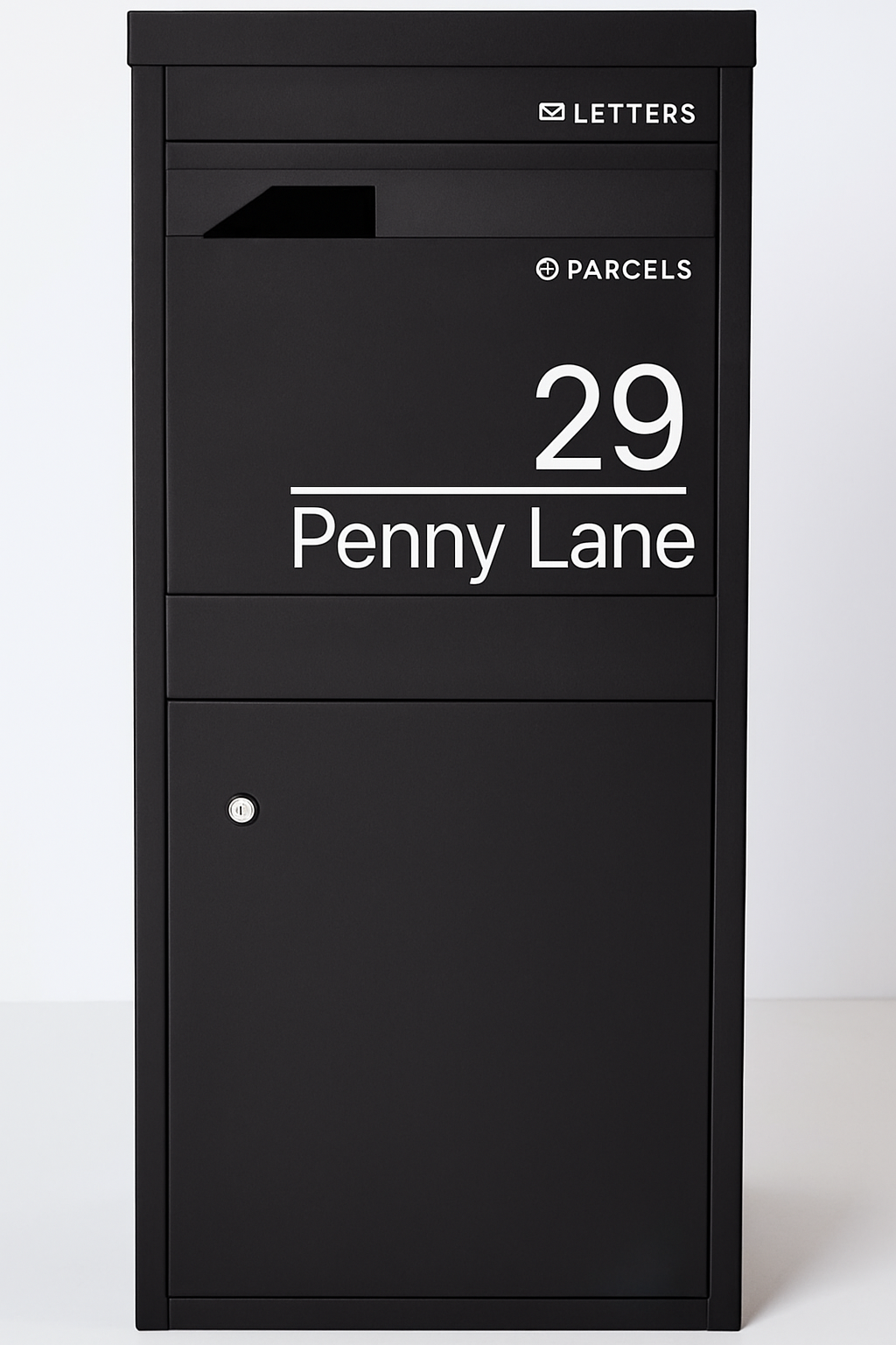 Personalised Extra Large Parcel Drop Box | Front & Rear Retrieval