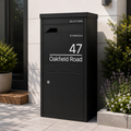 Personalised Extra Large Parcel Drop Box | Front & Rear Retrieval |  Multi Colours Available
