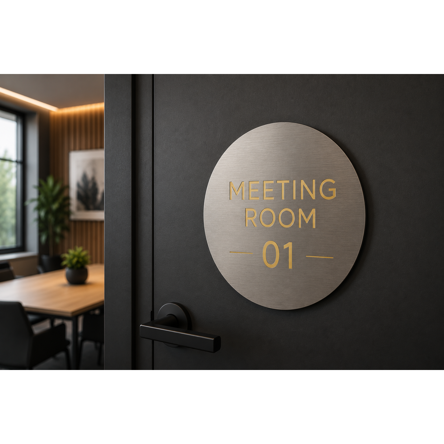 Personalised 304 Stainless Steel Round Signs