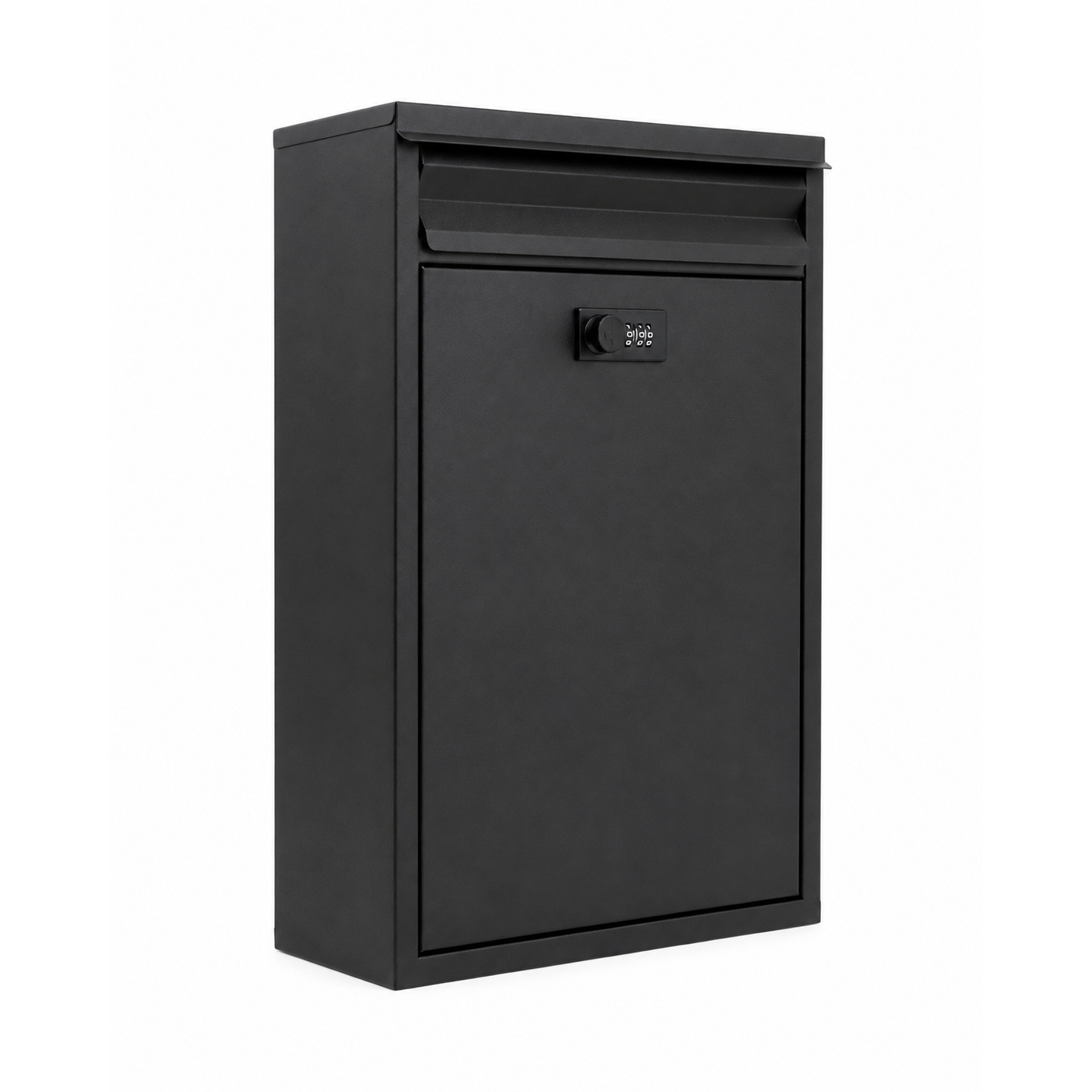 Personalised Keyless Combination Lock Post Box | Modern Wall Mounted Mailbox
