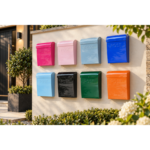 Contemporary Wall Mounted Post & Parcel Box