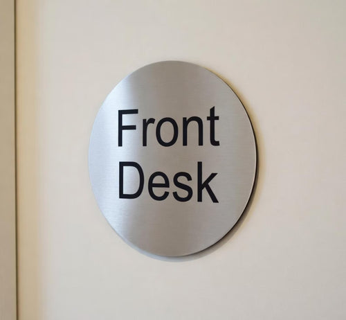 Personalised 304 Stainless Steel Round Signs