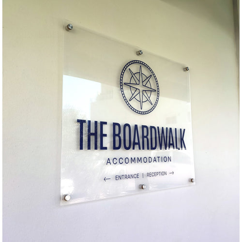 Personalised A4 Acrylic Sign 210mm x 297mm BK Signs