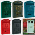 Large Lockable Vintage Post Box Multiple Colours BK Signs