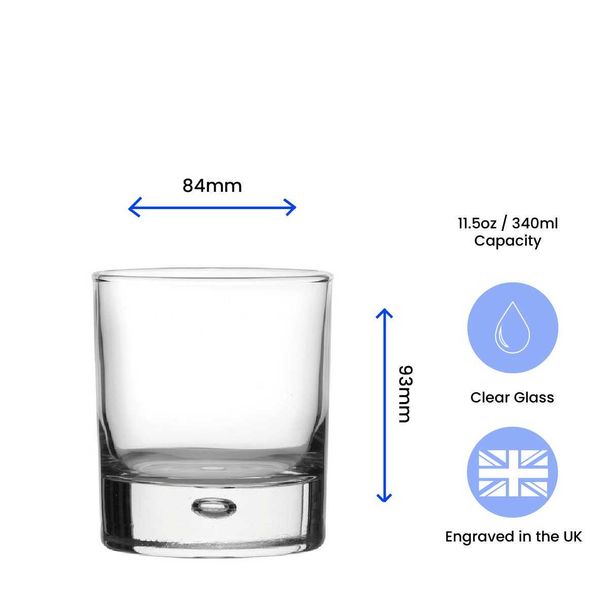 Engraved Christmas Whiskey Tumbler with Name, Let's get lit! Design Image 3