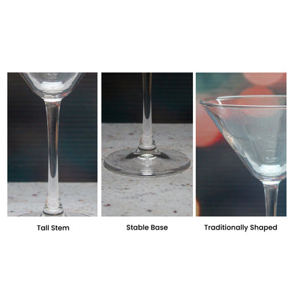 Engraved Enoteca Martini Glass Image 4