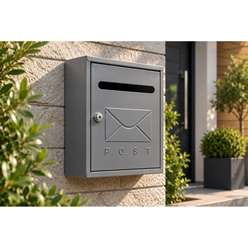 Small Lockable Wall Mounted Post Box | Multi Colour