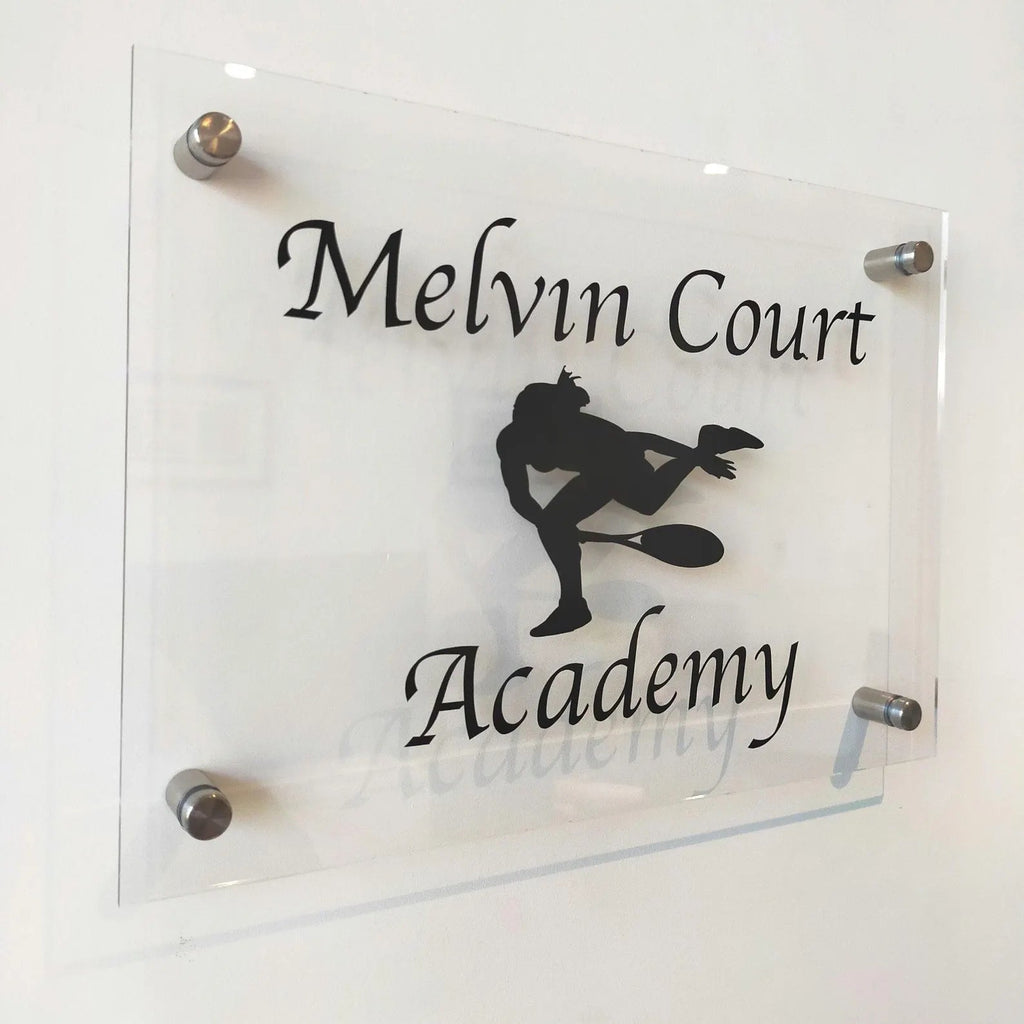 Personalised A4 Acrylic Sign 210mm x 297mm BK Signs