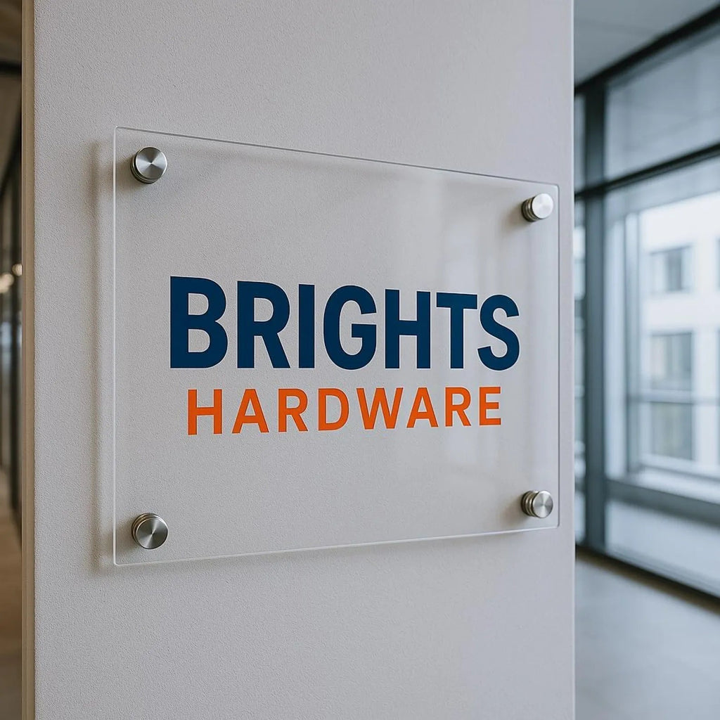 Personalised A4 Acrylic Sign 210mm x 297mm BK Signs