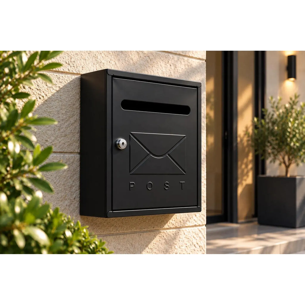 Small Lockable Wall Mounted Post Box | Multi Colour