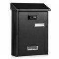 Wall Mounted Post Box | Personalised Address Mailbox | Modern Outdoor Letter Box