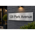 Personalised Stainless Steel Sign 650mm x 180mm