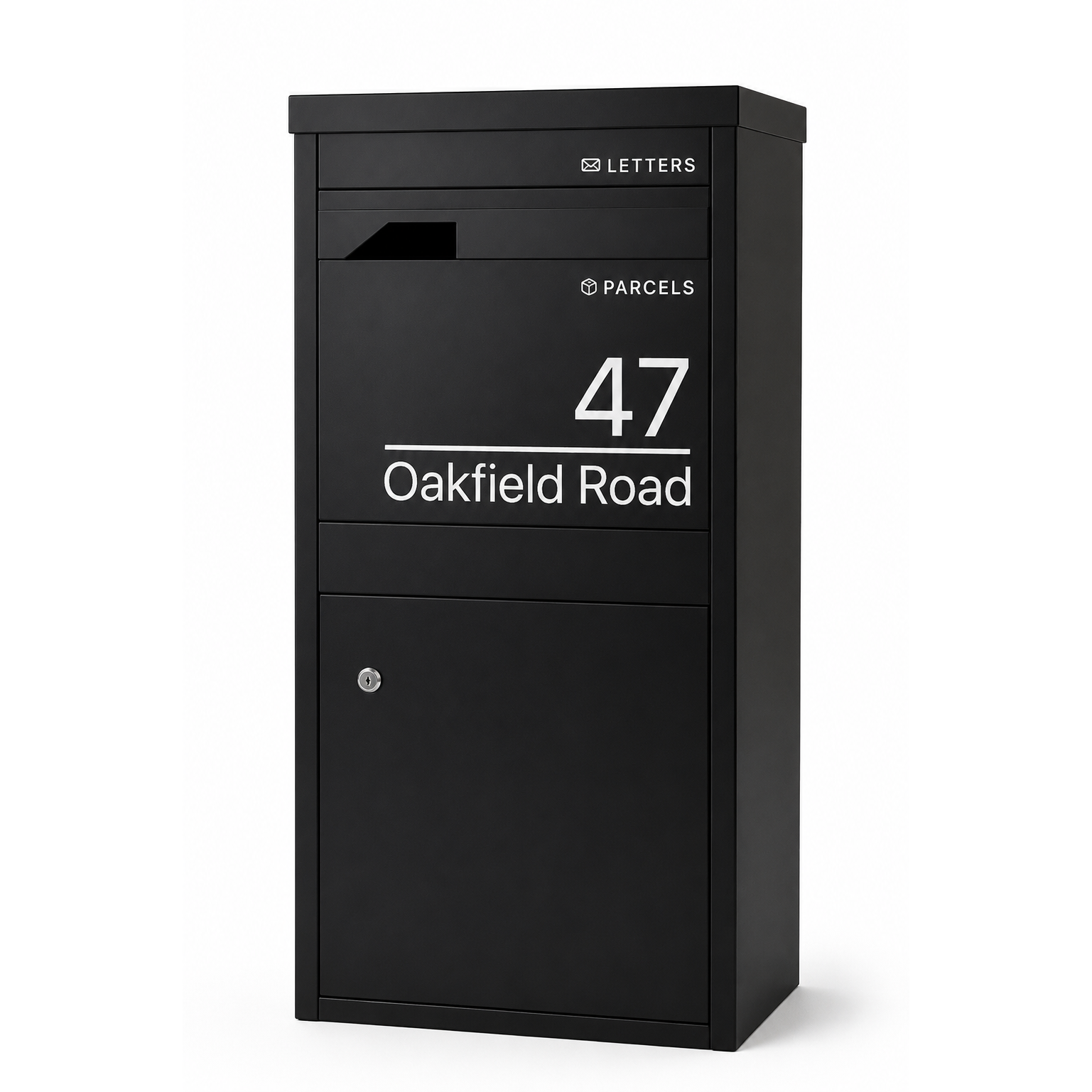 Personalised Extra Large Parcel Drop Box | Front & Rear Retrieval