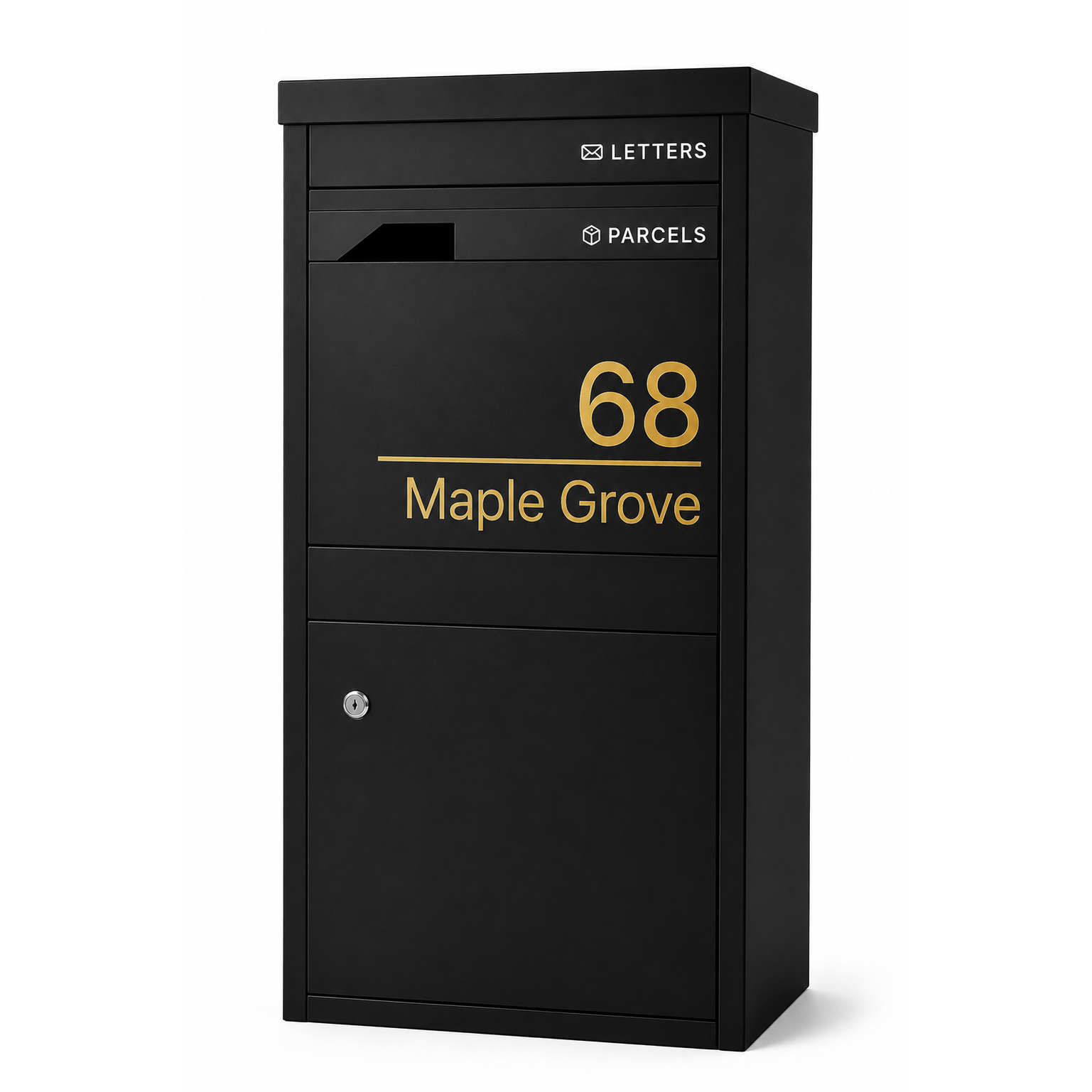 Personalised Extra Large Parcel Drop Box | Front & Rear Retrieval